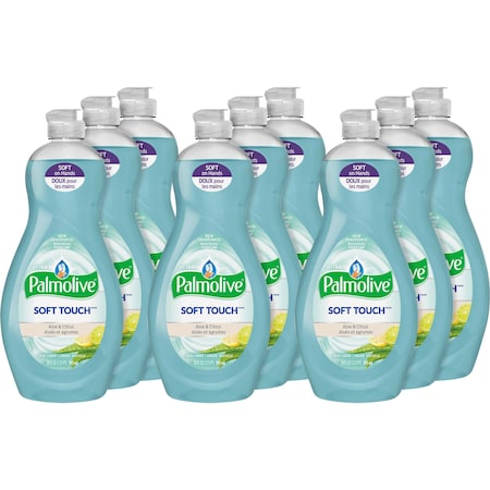 Palmolive Liquid Dish Detergent, Soft Touch, 20 fl. oz. Multi, PK 9 CPC04230